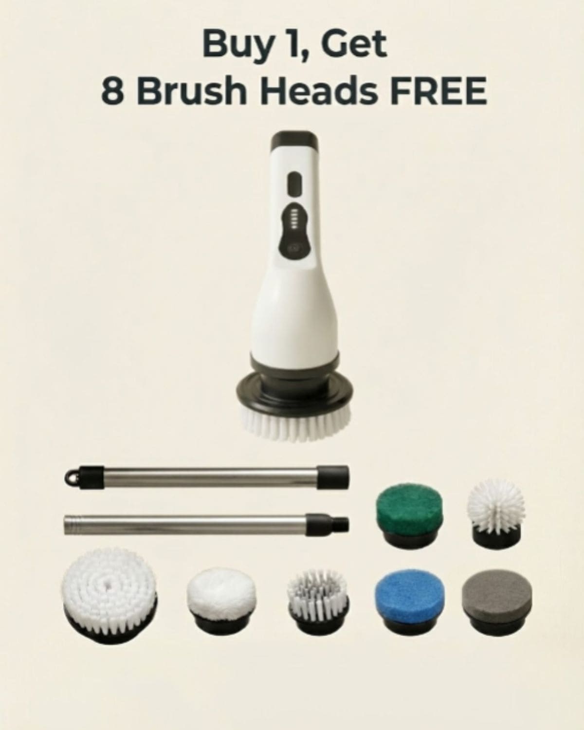 AuraBrush™ - Electric Spin Scrubber