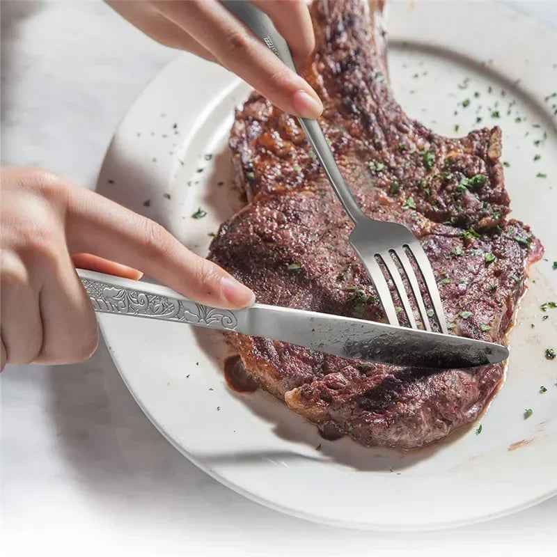 Aurea Incisa™ — Engraved Flatware Collection