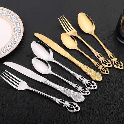 Aureo Vittoria™ — Textured Flatware Collection