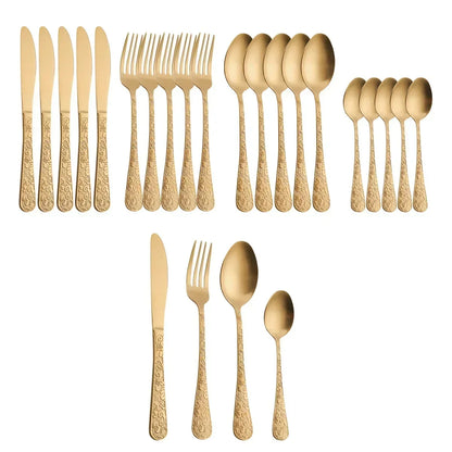 Aurea Incisa™ — Engraved Flatware Collection