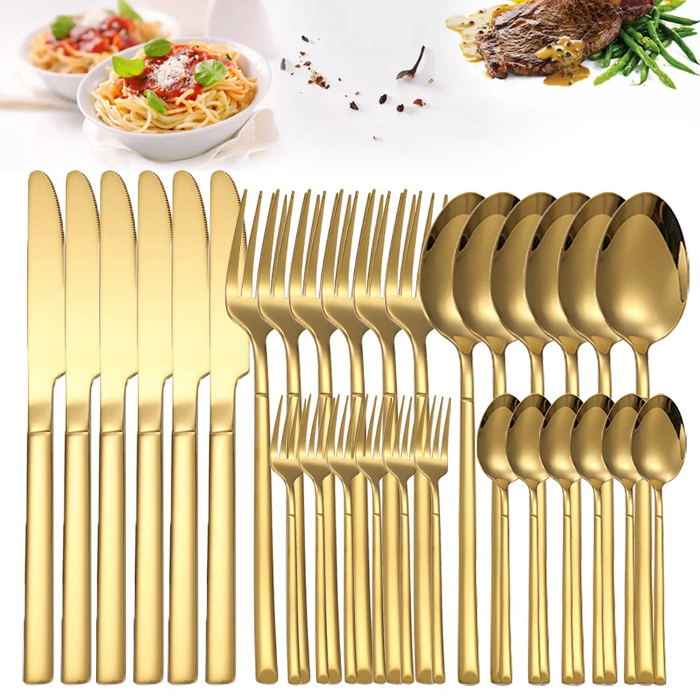 Splendore™ - Set Posate Dorato