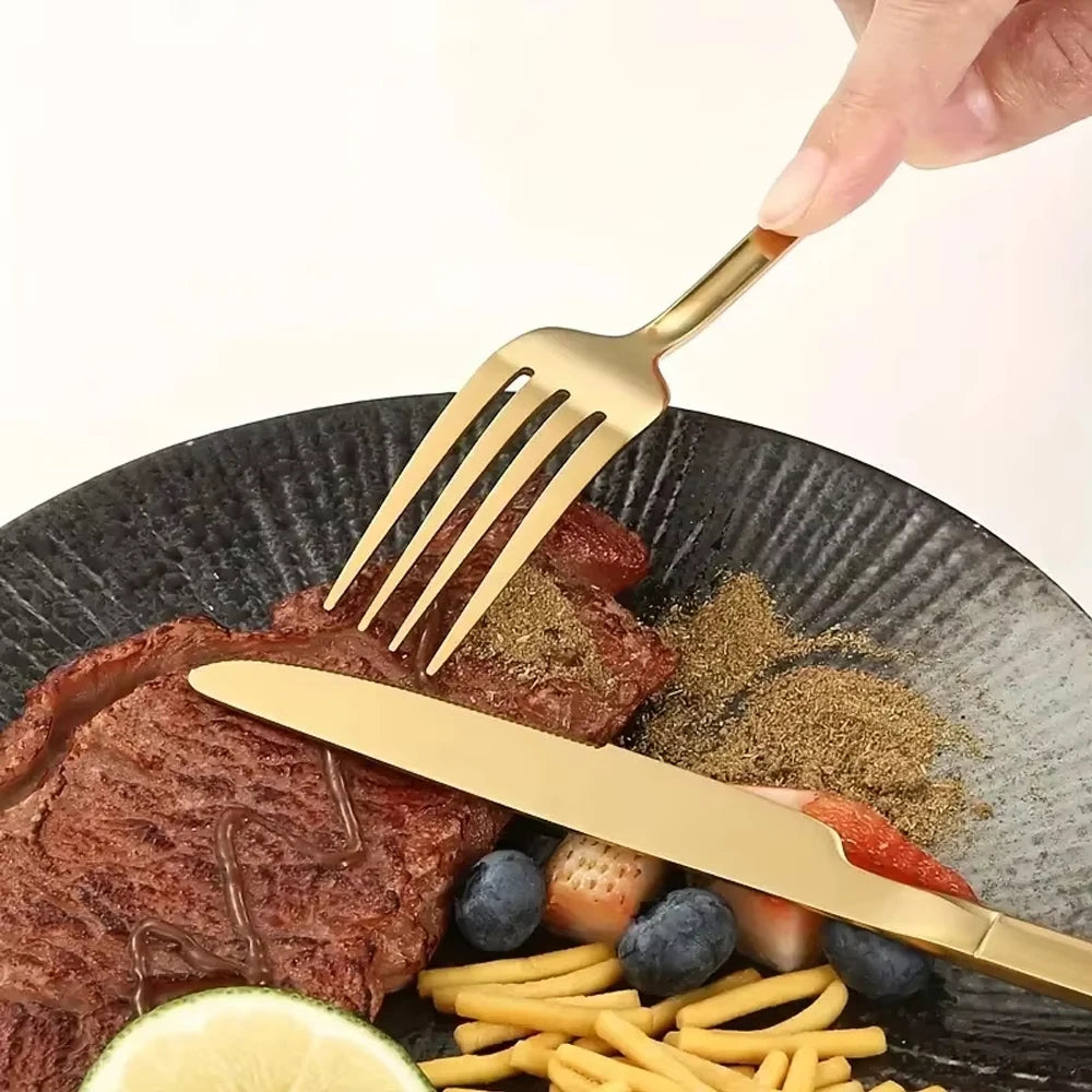 Splendore™ - Set Posate Dorato 24 pezzi