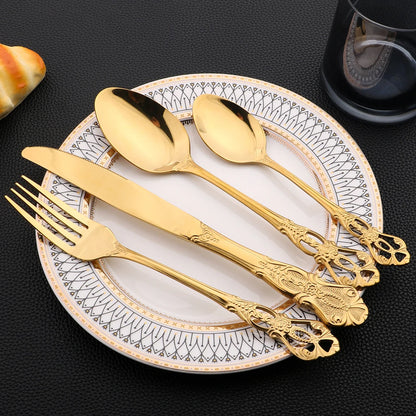 Aureo Vittoria™ — Textured Flatware Collection